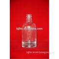 clear small glass bottles with packaging box